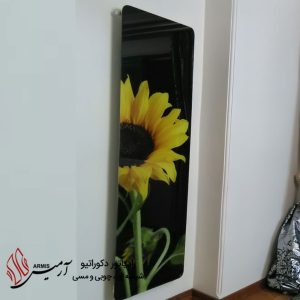 رادیاتور دکوراتیو شیشه ای چاپی A1